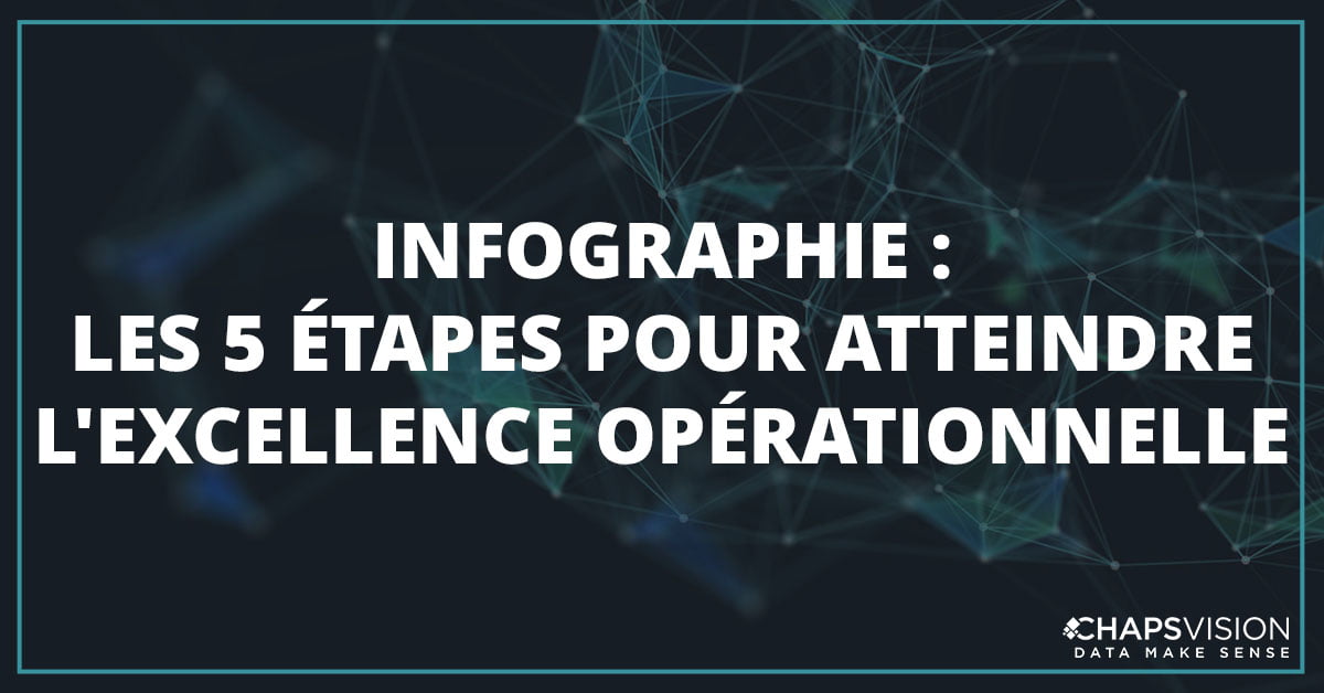 Infographie Les 5 étapes pour atteindre l excellence opérationnelle